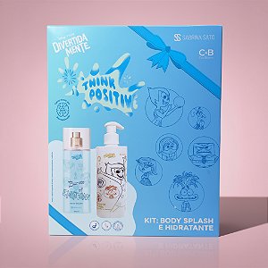 Kit Body Splash Emotion + Hidratante Corporal Divertida Mente & Sabrina Sato