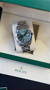 ROLEX DATEJUST GREEN DIAL
