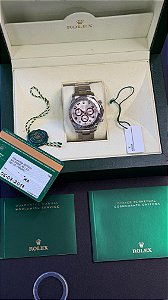ROLEX DAYTONA WHITE GOLD RACING DIAL