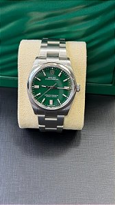 ROLEX OYSTER PERPETUAL GREEN 36MM