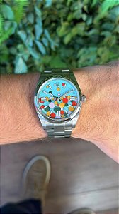 ROLEX OYSTER PERPETUAL CELEBRATION🟠🟢🔵🟡🔴