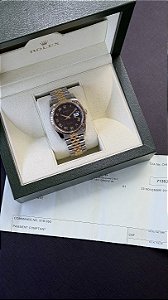 ROLEX DATEJUST 36 MISTO BLACK