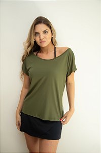 Blusa Decote Canoa