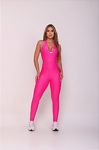 Macacão Costa Nua Rosa Pink