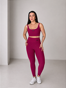 Conjunto regatinha Max Canelado Framboesa