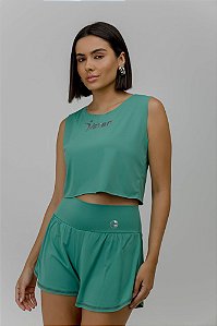 SHORTS ANY VERDE SÁLVIA