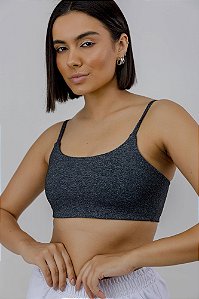 TOP MARIA AMANDA MESCLA ESCURO