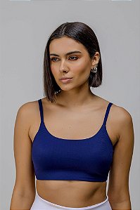 TOP MARIA AMANDA AZUL MARINHO