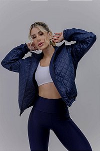 JAQUETA MATELASSE AZUL MARINHO P