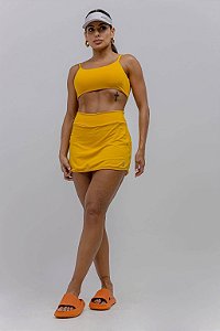 Shorts saia  vitoria açafrão açafrão M