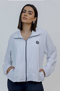 JAQUETA CORTA VENTO BRANCO
