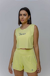 SHORTS ANY AMARELO LUMI