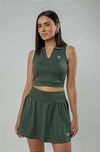 CONJUNTO GIOVANA VERDE CROCO