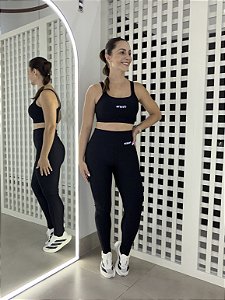 CONJUNTO AURORA WISH PRETO