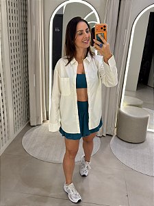 SHORTS SAIA BALONE ESMERALDA