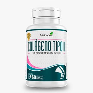 Colágeno Tipo II UC‑II – Melcoprol – 60 cápsulas (600 mg)
