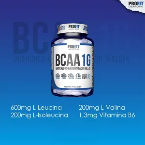 BCAA 1g – Profit – 60 Tabletes