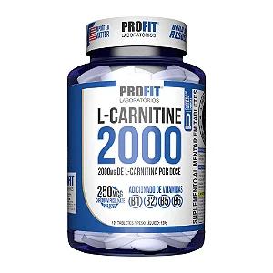 L-Carnitine 2000 – 120 Tabletes – 250 mcg
