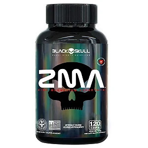 🧬 ZMA – Black Skull – 120 Cápsulas