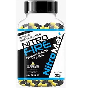 Nitro Fire – Nitro Max – 60 Cápsulas