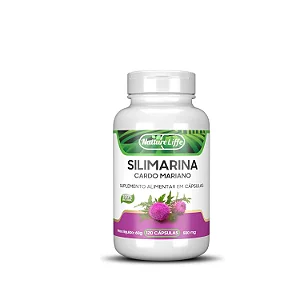 Silimarina (Cardo Mariano) – Natture Liffe – 120 Cápsulas