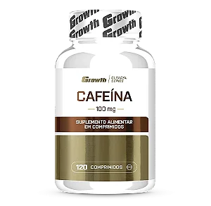 Cafeína Growth – 100mg – 120 Cápsulas