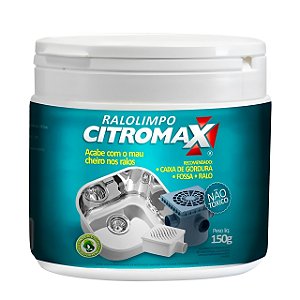 Ralo Limpo 150g Citromax Encanamento E Ralos Sempre Limpos