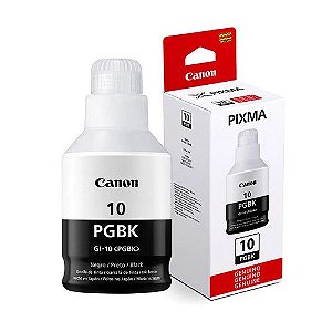 Refil Tinta Impressora Canon 10 Black Mega Tank Gi-10