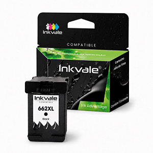 Cartucho Compatível HP 662XL Preto Deskjet 1015 1516 2546