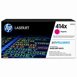 Toner HP 414X 414 W2023X Magenta Alto Rendimento M454dn M479fdw