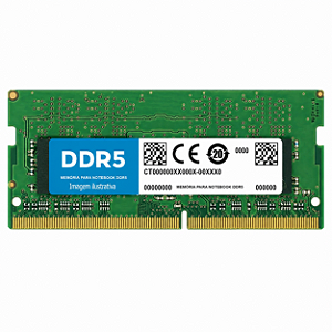Memória Ram 8gb Ddr5 Notebook Sodimm 4800mhz Pc5-38400s 1.1v