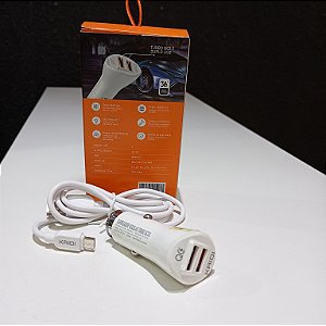 Carregador Veicular Kaidi KD-302S 36W