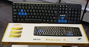 Teclado Com Fio B-Max BM-T01
