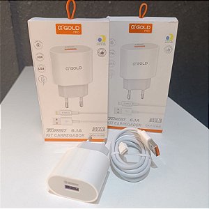 Carregador Turbo a'GOLD CA31-6/IOS 30W