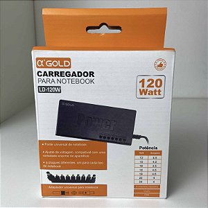Carregador Para Notebook a'GOLD LD-120W
