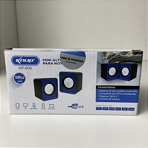 Caixa de Som Para PC / Notebook KNUP KP-609