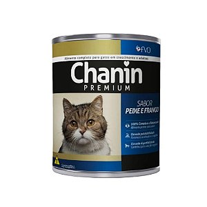 Pate Chanin Peixe E Frango Lata 280 gr