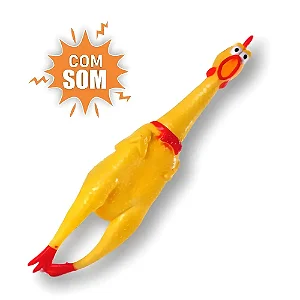 Frango Sonoro Gritador Grande 39cm