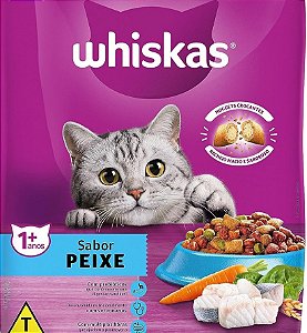 Whiskas Peixe C/ Delicrocs a granel (Kg)