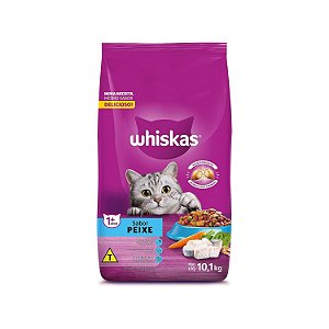 Whiskas Peixe C/ Delicrocs 10,1kg