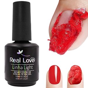 Removedor De Esmalte Em Gel Real Love
