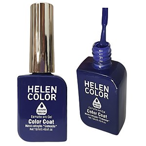 Esmalte Em Gel Azul Marinho Helen Color Conexão 183 12ml