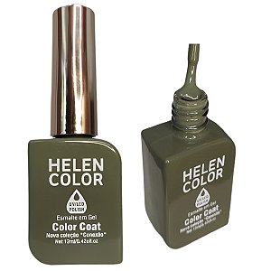 Esmalte Em Gel Verde Musgo Helen Color Conexão 236 12ml