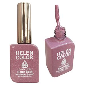 Esmalte Em Gel Rosê Brilhante Helen Color Conexão 62 12ml