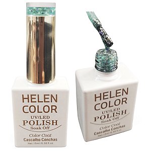 Esmalte Em Gel Helen Color Encapsulado Cascalho Conchas 19