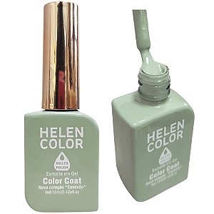 Esmalte Em Gel Verde Erva Doce Helen Color Conexão 181 12ml