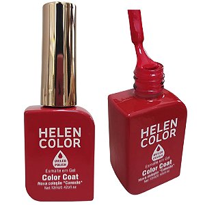 Esmalte Em Gel Vermelho Helen Color Conexão 139 12ml