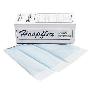 Envelope Autoselante 9x26 cm Para Autoclave ( 100 unid )