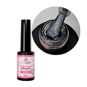 Top Coat Anylovy Glitterzinho Prateado