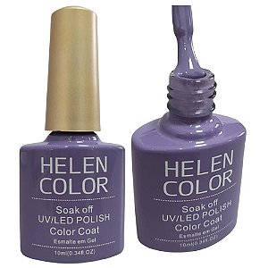 Esmalte Em Gel Lilás Helen Color 194 10ml